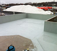 Resin Flooring and Wall Coating for Salt Storage & Containment NCC